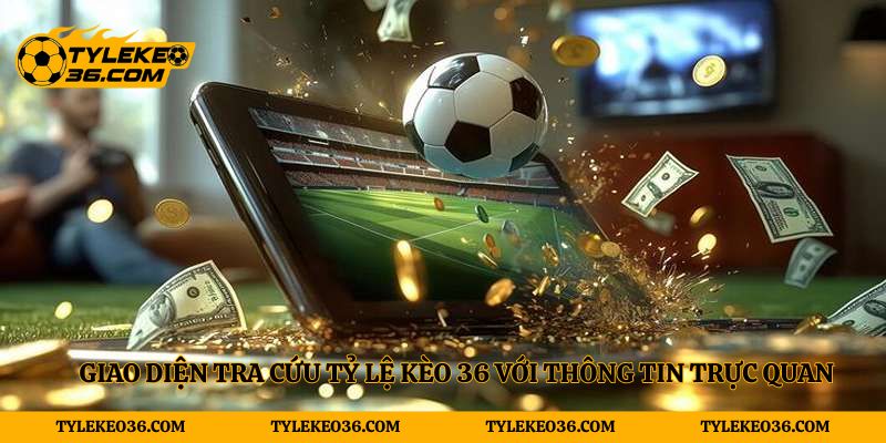Giao diện tra cứu tỷ lệ kèo 36 với thông tin trực quan